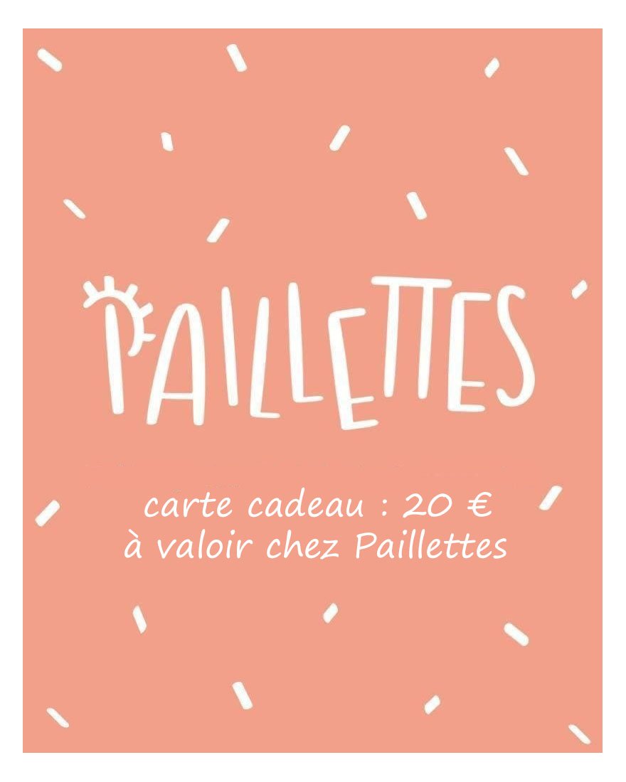 Carte cadeau de 20€