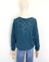 Pull léger à maille ajourée