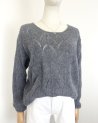 Pull léger à maille ajourée