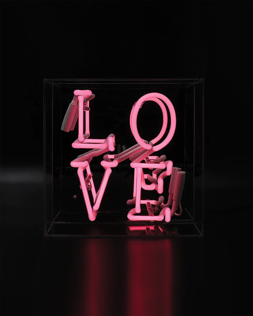 Néon rose LOVE Locomocean