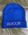 Bonnet Amour à revers large