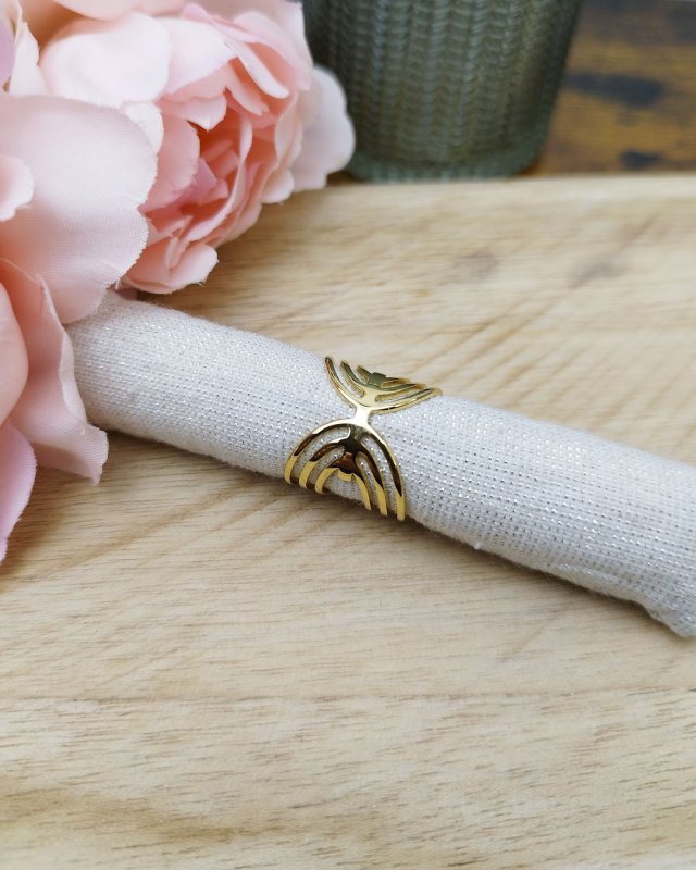 Bague large à multiples...