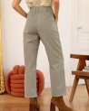 Jean's momfit en denim tilleul