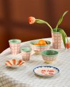 Gobelet Checkered Stencil en mélamine Rice