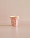 Gobelet petites fleurs roses Rice en mélamine