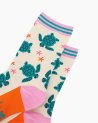 Chaussettes avec des tortues et des étoiles de mer