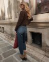 Jean Boy en denim bleu foncé