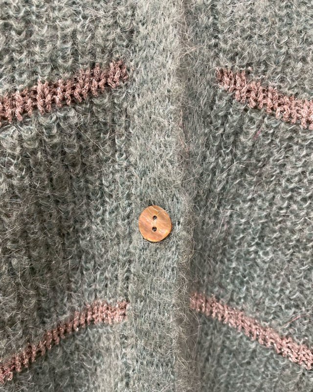 Gilet à rayures argentées