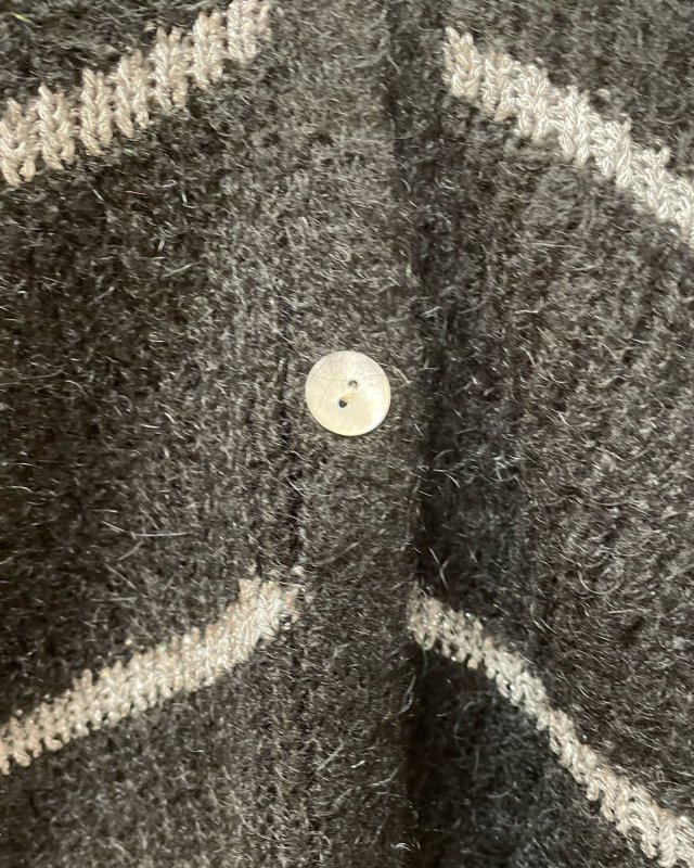 Gilet à rayures argentées