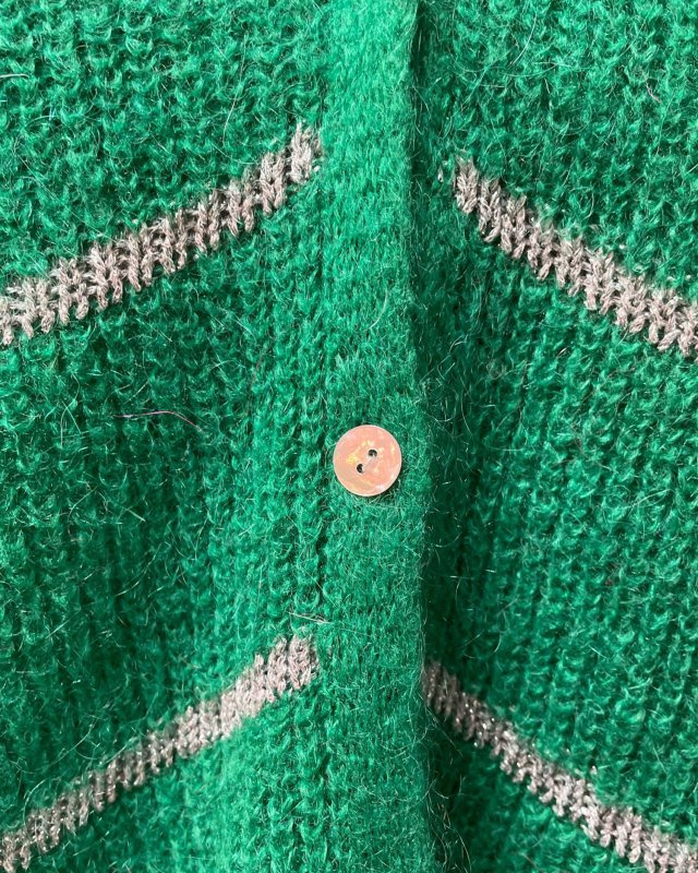 Gilet à rayures argentées