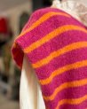Petit gilet sans manches en maille fuchsia