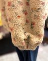 Veste polaire à imprimé fleuri