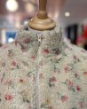 Veste polaire à imprimé fleuri