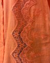 Chemisier corail avec de jolies broderies