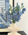 Branche de myosotis décorative en feutrine