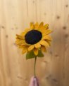 Fleur de tournesol décoratif en laine feutrée