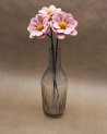 Anémone décorative rose clair en feutrine