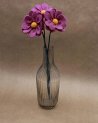 Anémone décorative violette claire en feutrine