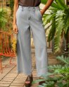 Jean large Julie en denim bleu clair