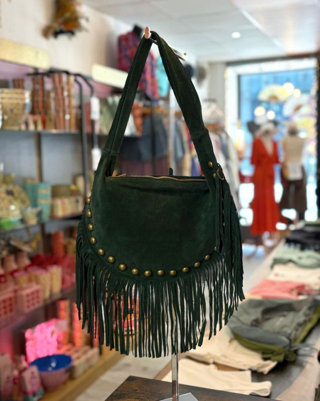 Sac à grandes franges en...