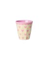 Lot de 6 mini gobelets "Favorite Hearts" en mélamine Rice
