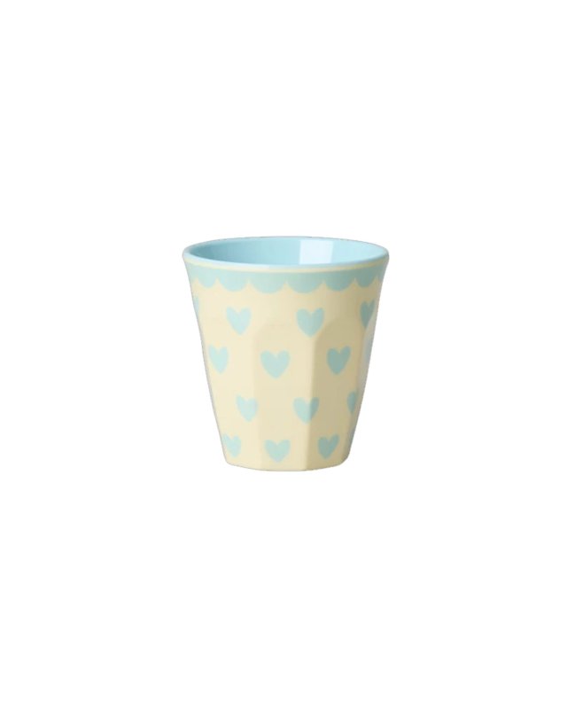 Lot de 6 mini gobelets "Favorite Hearts" en mélamine Rice