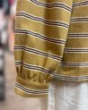 Cardigan 2-en-1 en jersey rayé