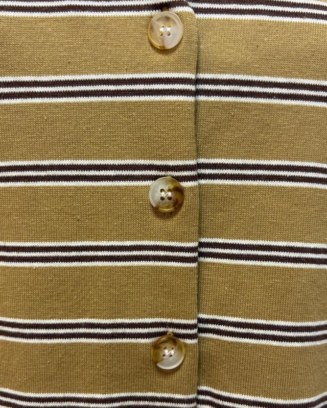 Cardigan 2-en-1 en jersey rayé