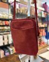 Pochette bandoulière pour téléphone en cuir pailleté