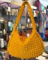 Grand sac fourre tout en tissu gaufré